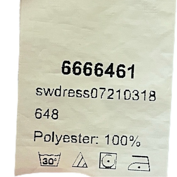 Shein Button Front Smocked Shirred Strapless White Mini Dress Swim Cover Up XL - Picture 5 of 5